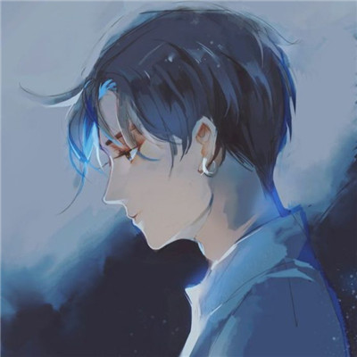 好看男生素描头像彩色高清图 忽冷忽热疑神疑鬼其实
